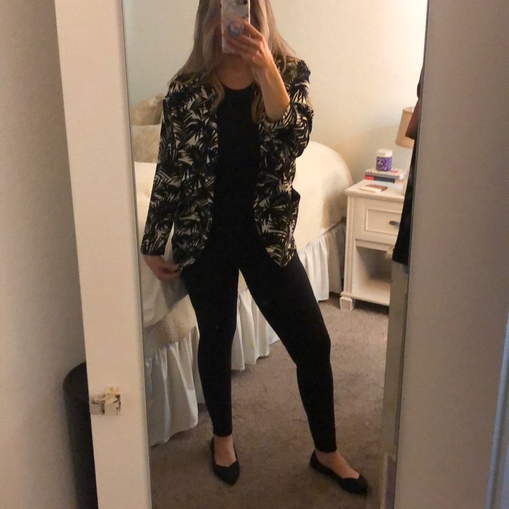 H&M Print Blazer/Jacket